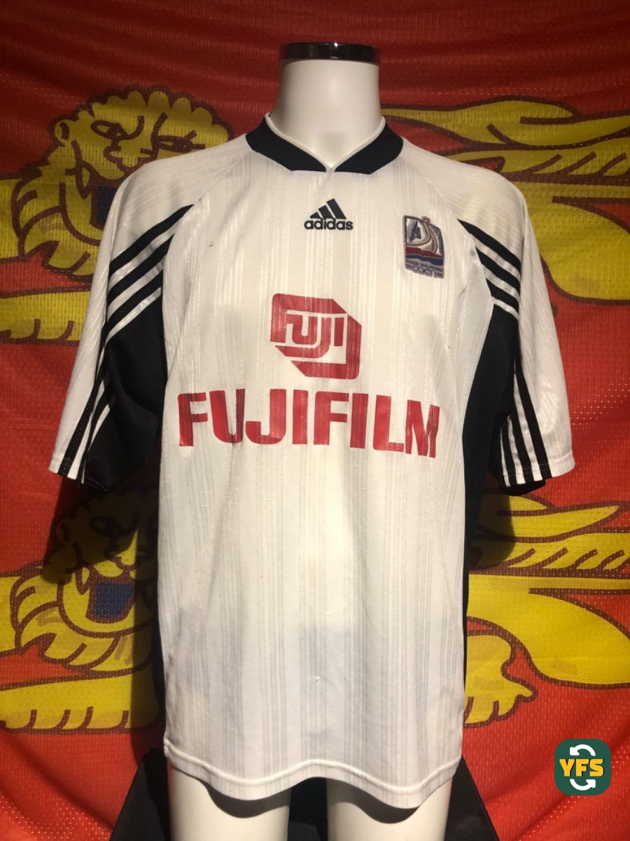 SM Caen 1998-1999 Away Match Worn Adidas - YourFootballShirt - Photo 1