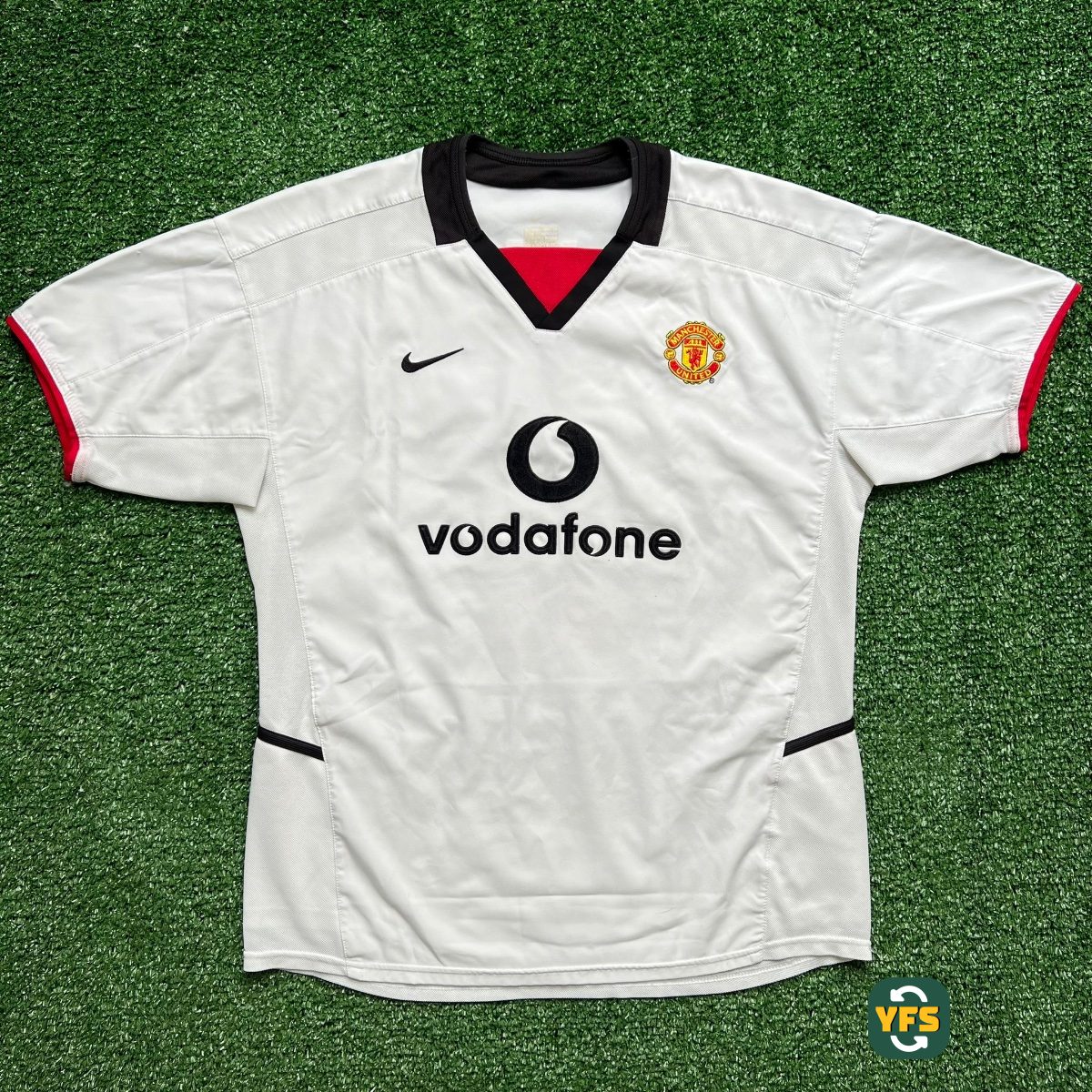Manchester United 2002-2003 Away Store Version Nike - YourFootballShirt - Photo 1