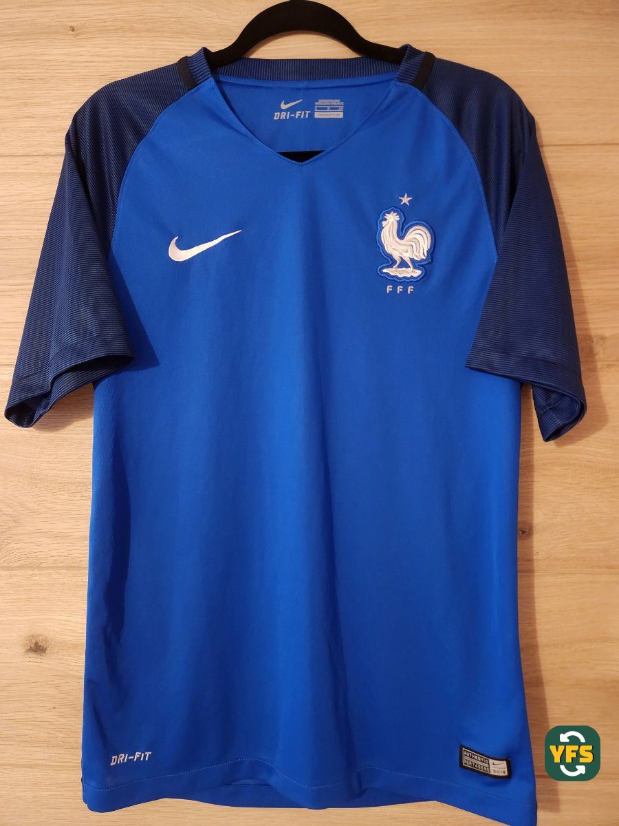 France 2016-2017 Home Store Version Nike - YourFootballShirt - Photo 1
