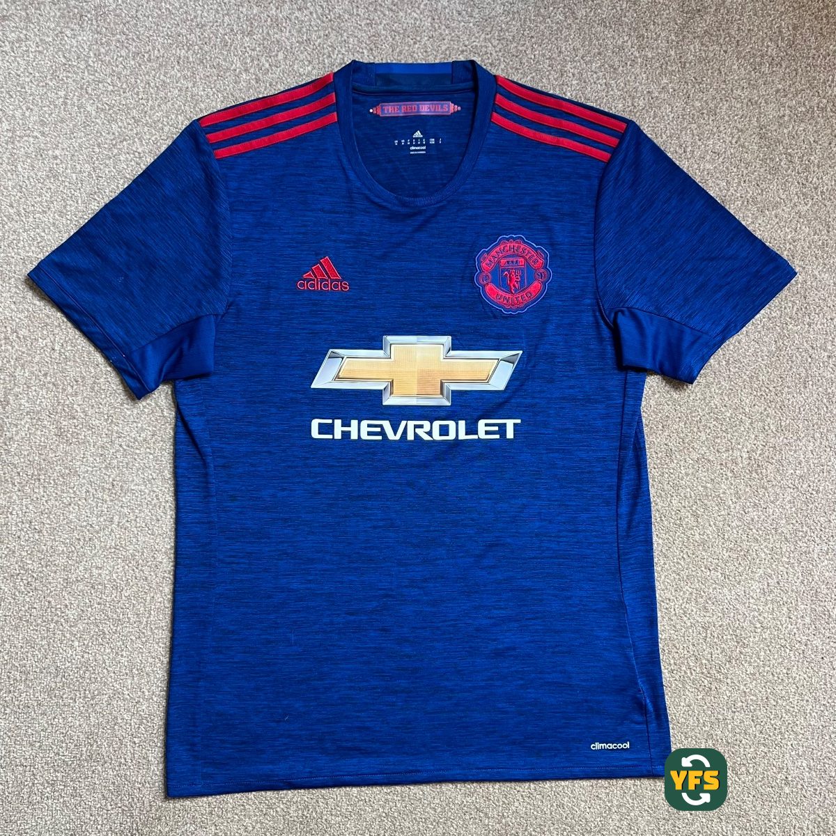 Manchester United 2016-2017 Away Store Version Adidas - YourFootballShirt - Photo 1
