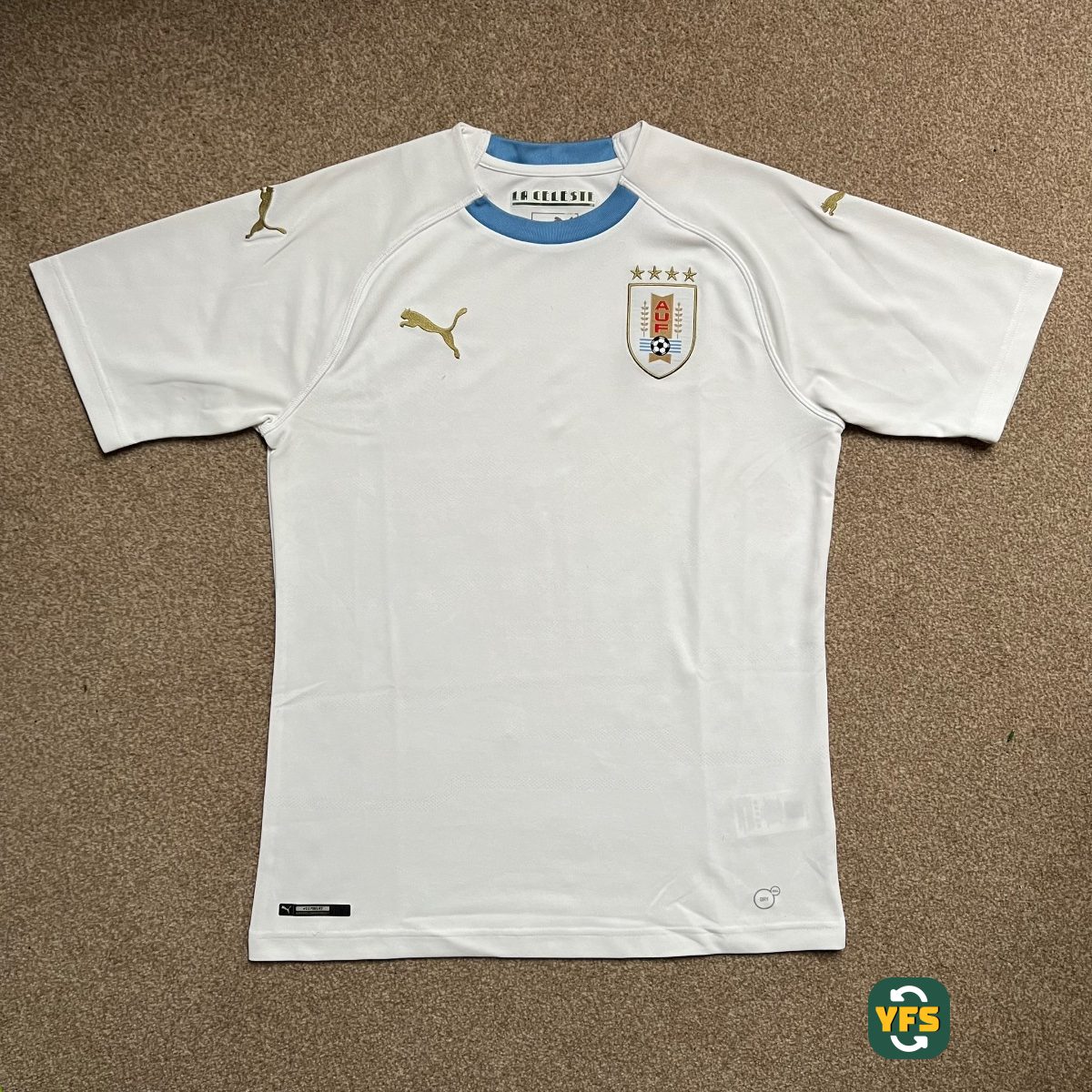 Uruguay 2018-2019 Away Store Version Puma - YourFootballShirt - Photo 1
