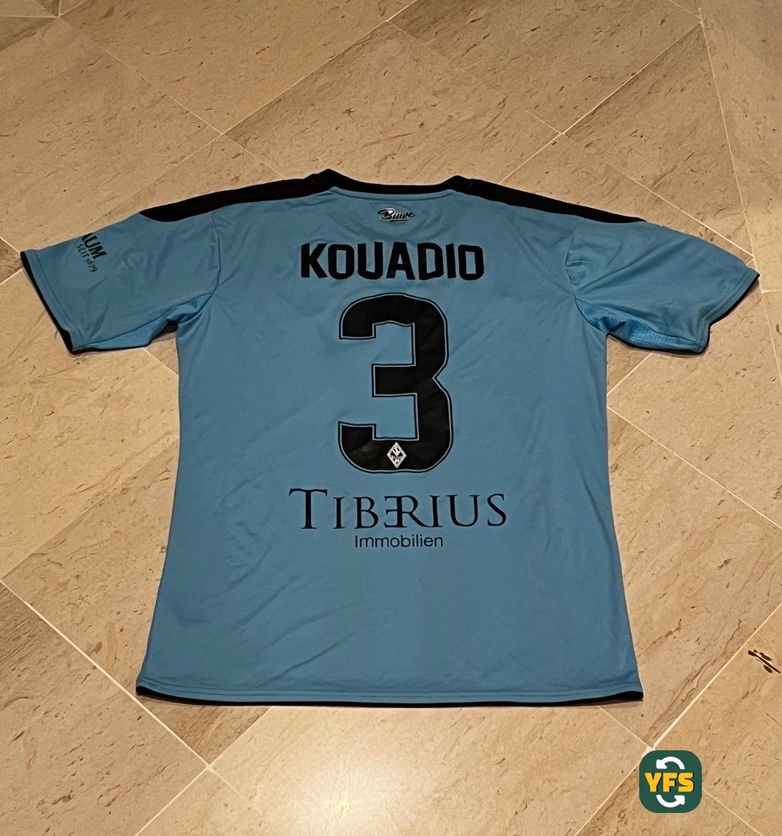 SV Waldhof Mannheim 2021-2022 Home Kouadio #3