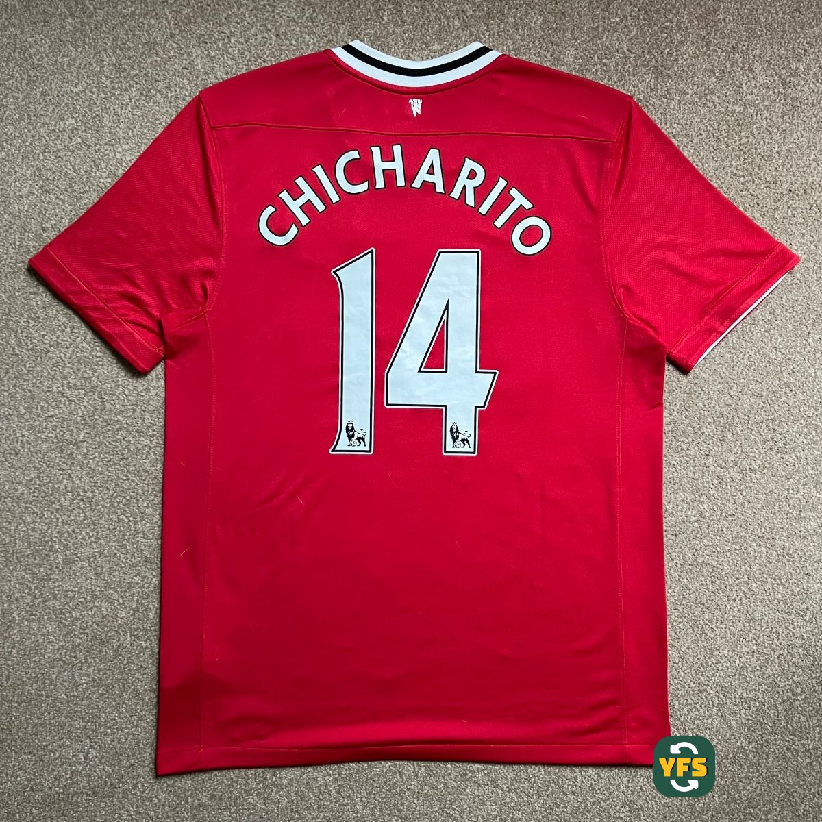 Manchester United 2011-2012 Home Store Version Nike - YourFootballShirt - Photo 1