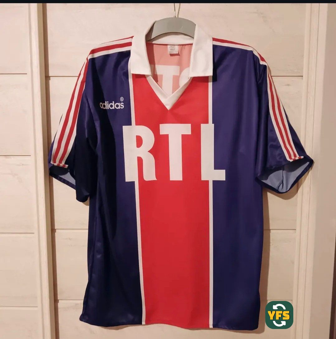 PSG 1993-1994 Special edition Match Worn Adidas - YourFootballShirt - Photo 2