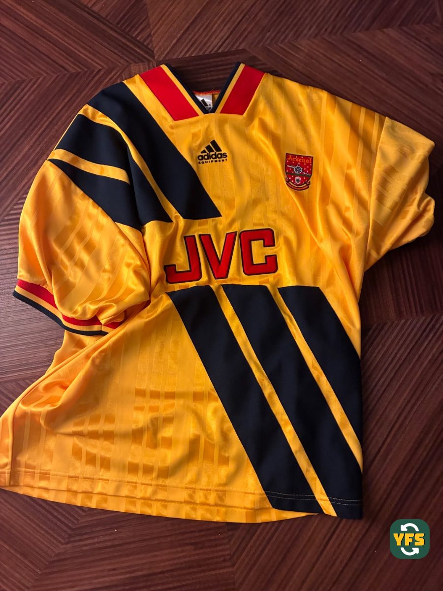 Arsenal 1993-1994 Away Store Version Adidas - YourFootballShirt - Photo 1
