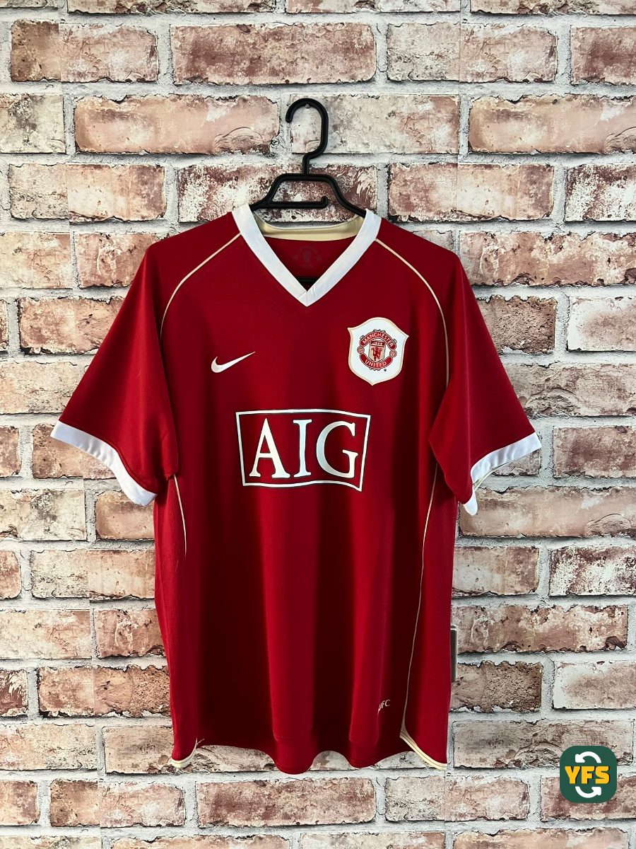 Manchester United 2006-2007 Home Store Version Nike - YourFootballShirt - Photo 1