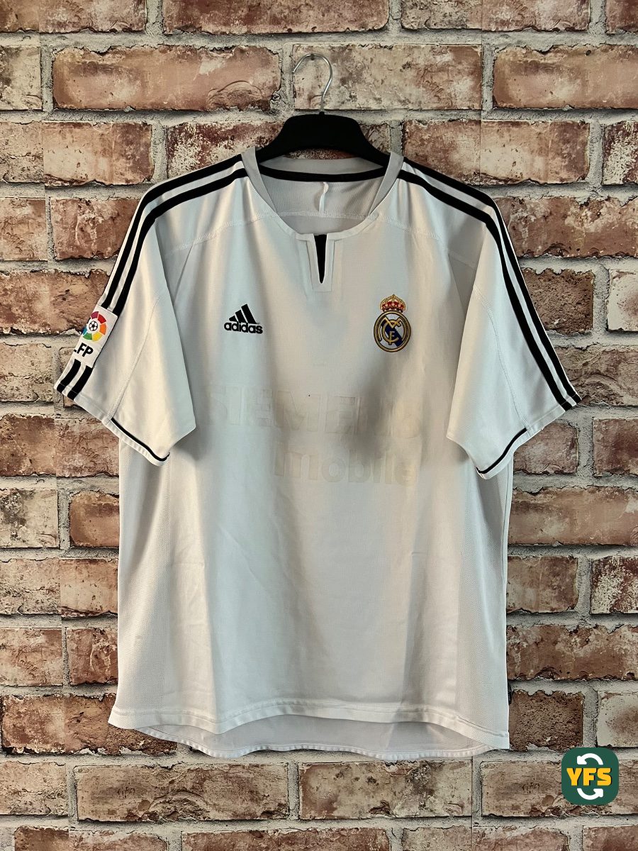 Real Madrid 2003-2004 Home Store Version Adidas - YourFootballShirt