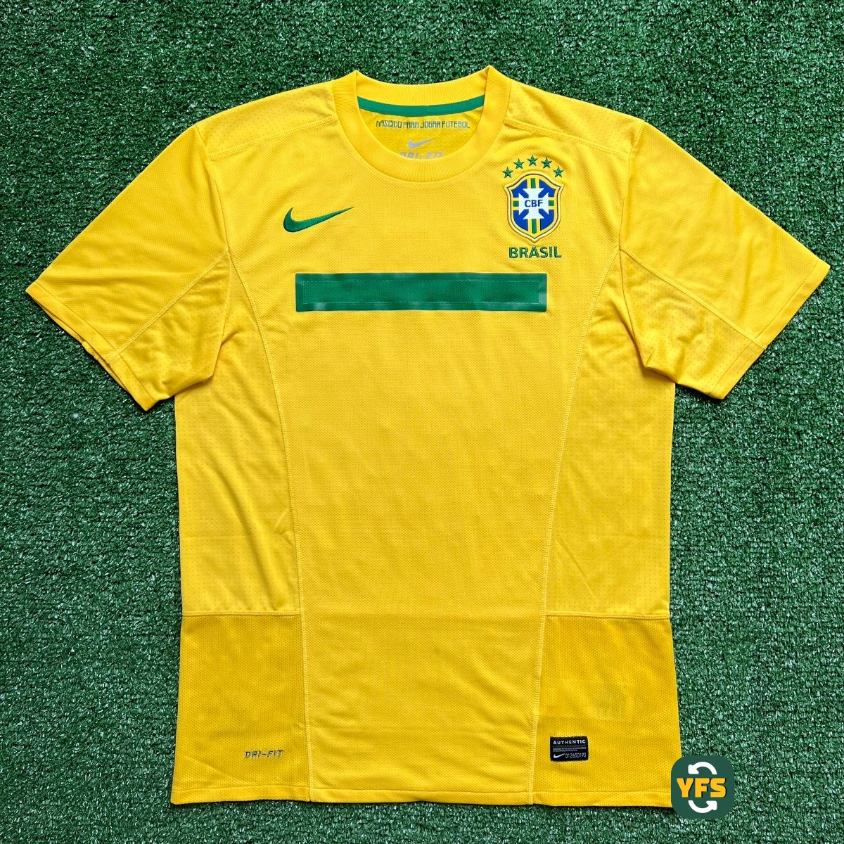 Brazil 2011-2012 Home Store Version Nike - YourFootballShirt