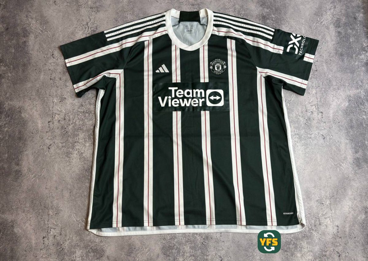 Manchester United 2023-2024 Away Store Version Adidas - YourFootballShirt - Photo 1