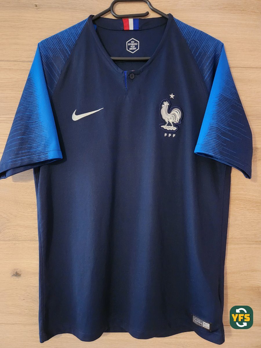 France 2018-2019 Home Store Version Nike - YourFootballShirt - Photo 1