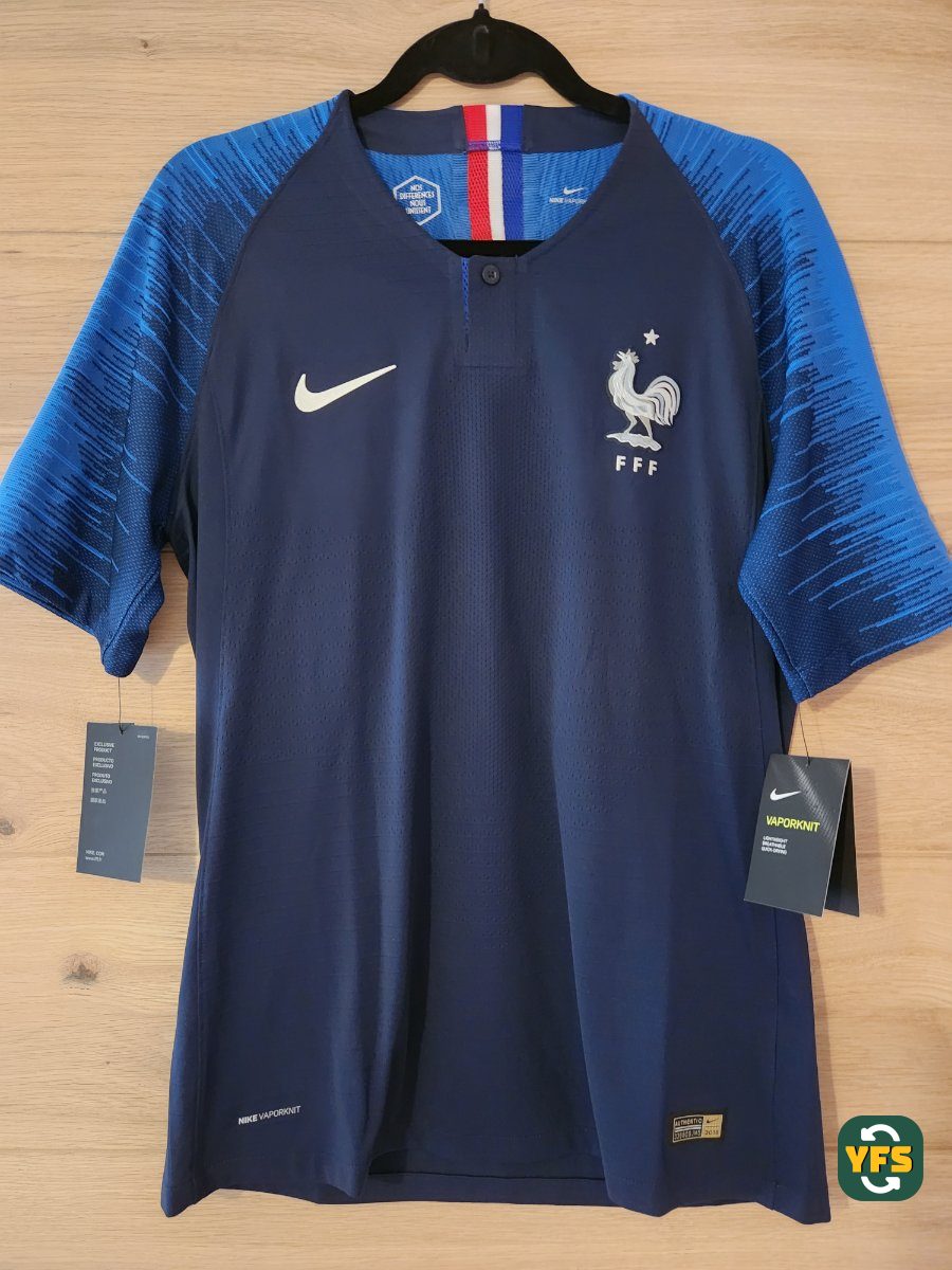 France 2018-2019 Home Pro Version Nike - YourFootballShirt - Photo 1