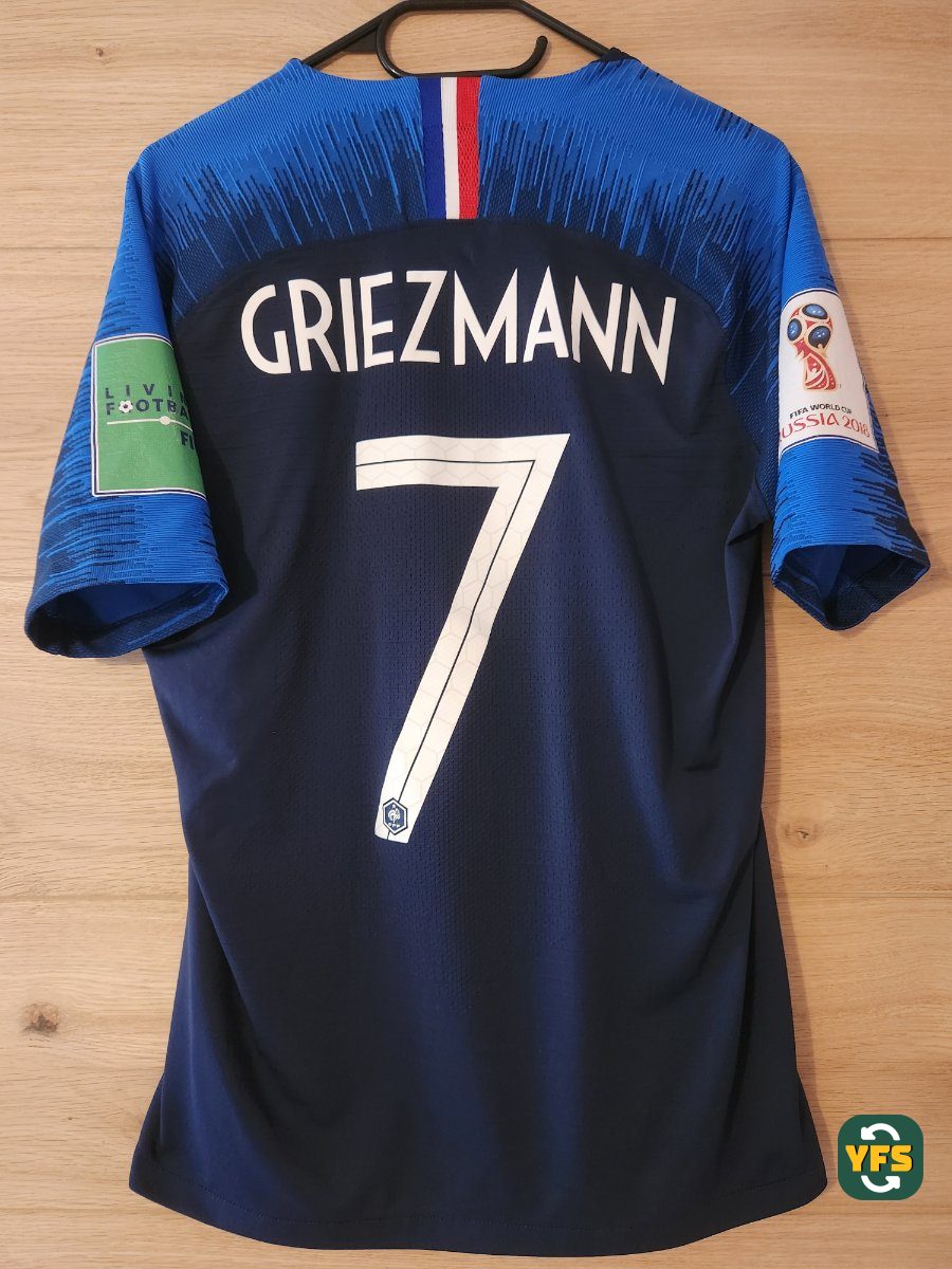 France 2018-2019 Home Pro Version Nike - YourFootballShirt - Photo 1