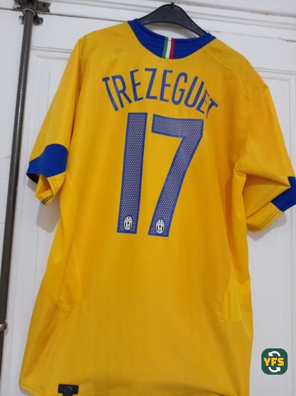 Juventus Turin 2005-2006 Third Trezeguet #17 – YFS – Your Football