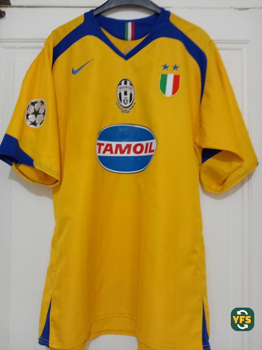 Juventus Turin 2005-2006 Third Trezeguet #17 – YFS – Your Football