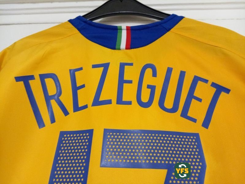 Juventus Turin 2005-2006 Third Trezeguet #17 – YFS – Your Football