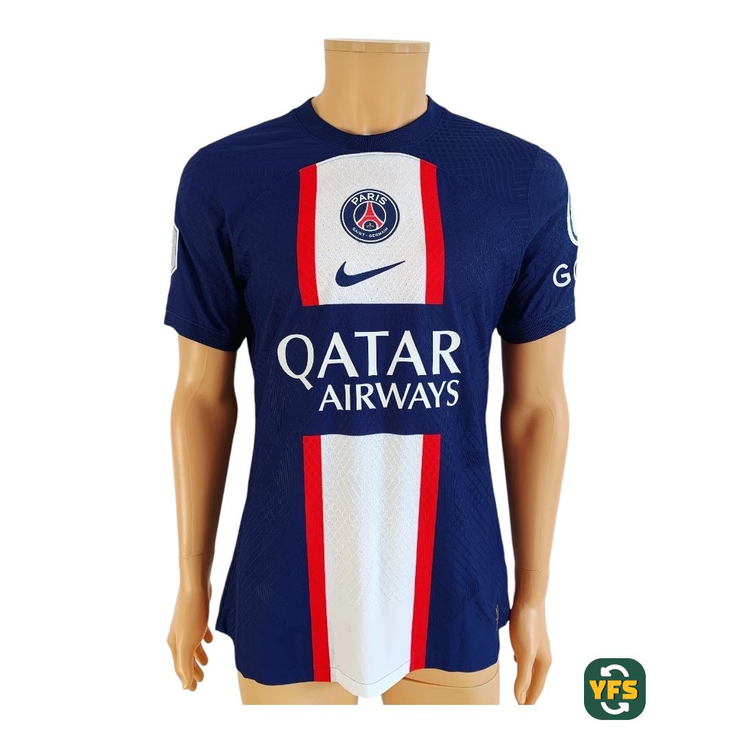 PSG 2022-2023 Special edition Match Worn Nike - YourFootballShirt - Photo 1