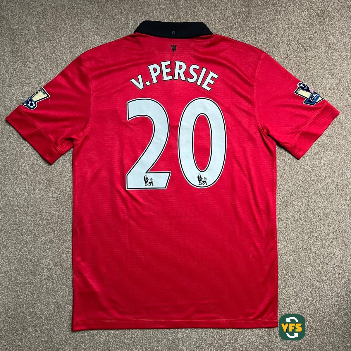Manchester United 2013-2014 Home Store Version Nike - YourFootballShirt - Photo 1