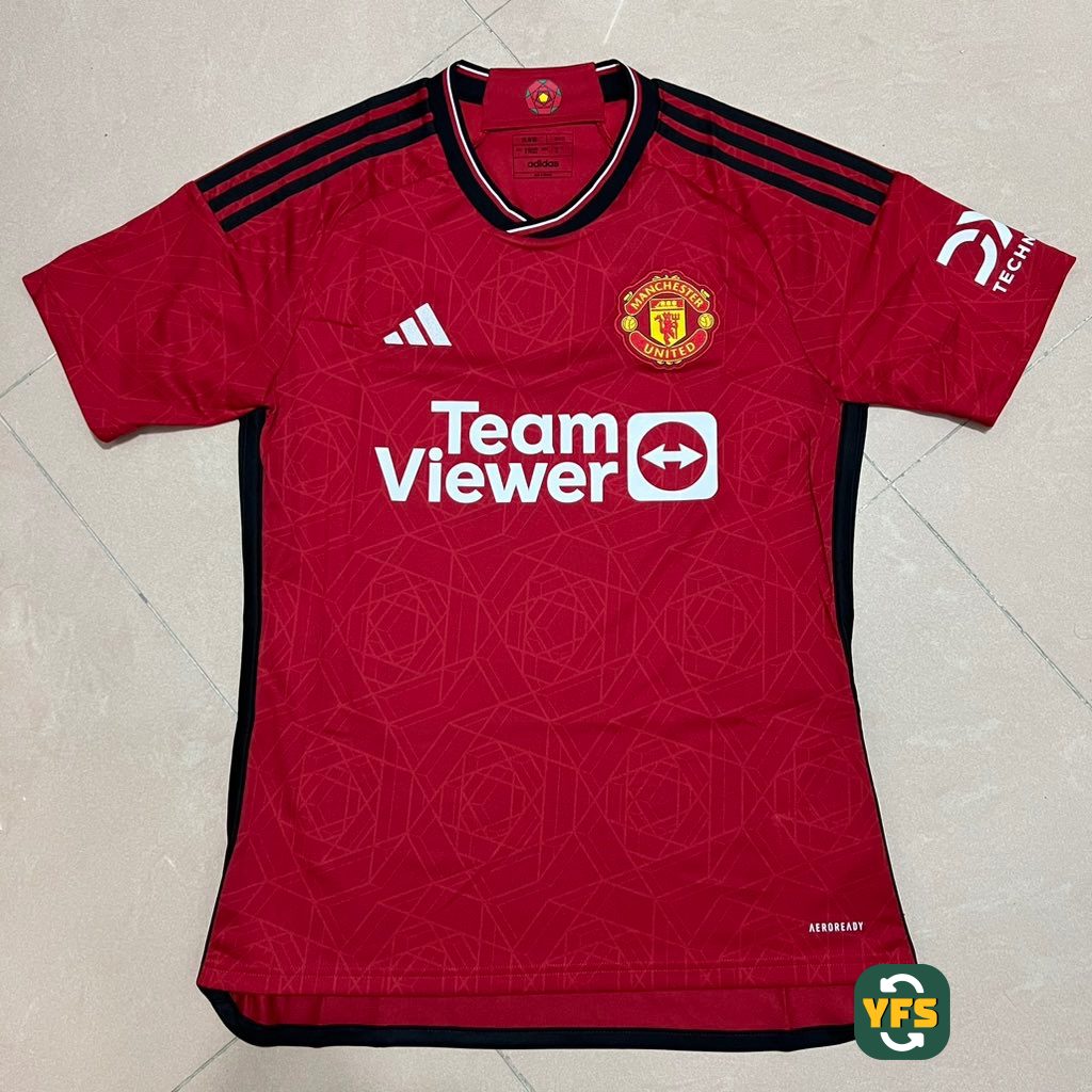 Manchester United 2023-2024 Home Store Version Adidas - YourFootballShirt - Photo 1