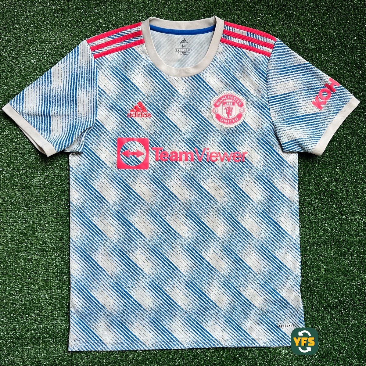 Manchester United 2021-2022 Away Store Version Adidas - YourFootballShirt - Photo 1