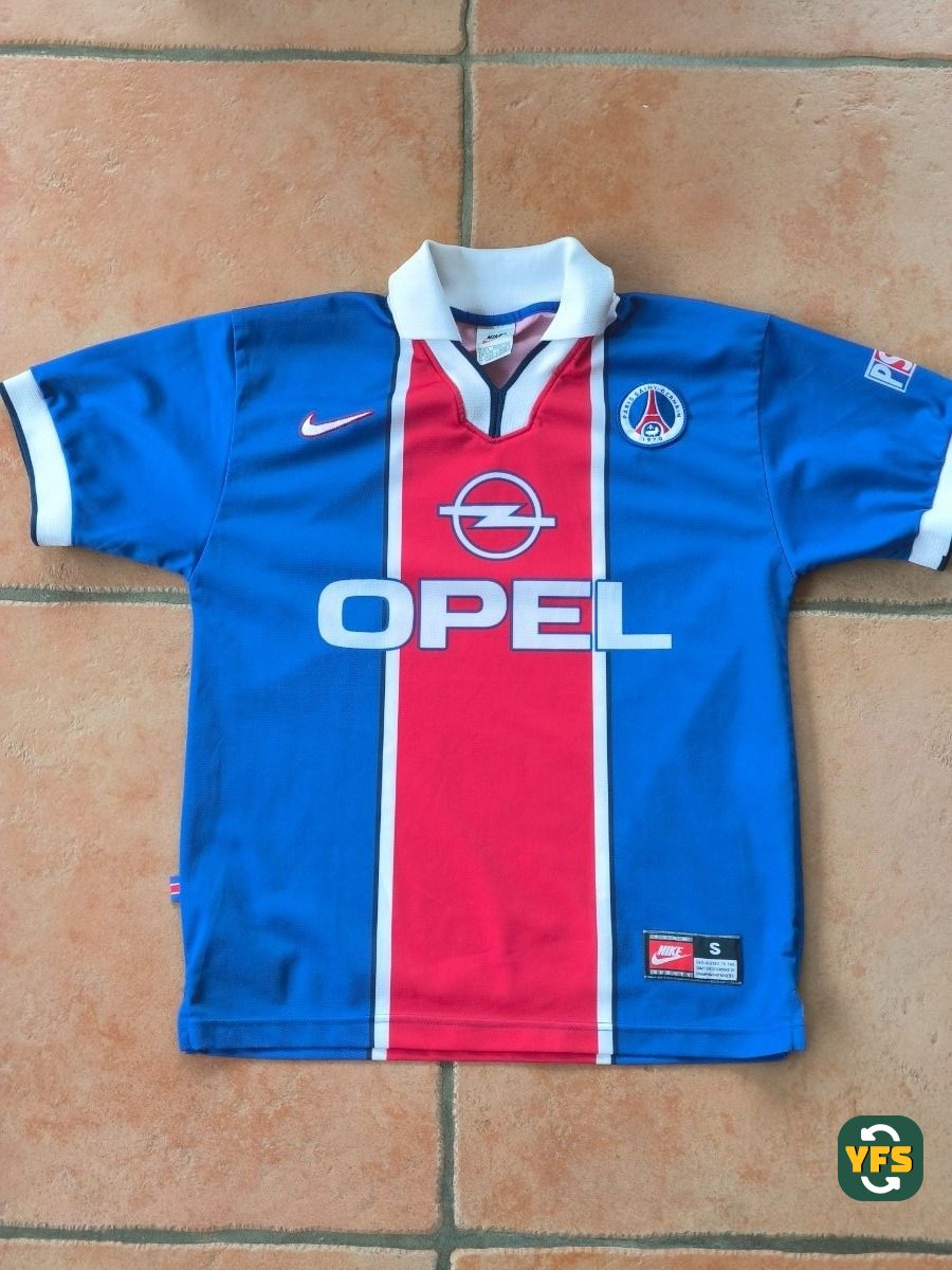 PSG 1997-1998 Home Store Version Nike - YourFootballShirt - Photo 1