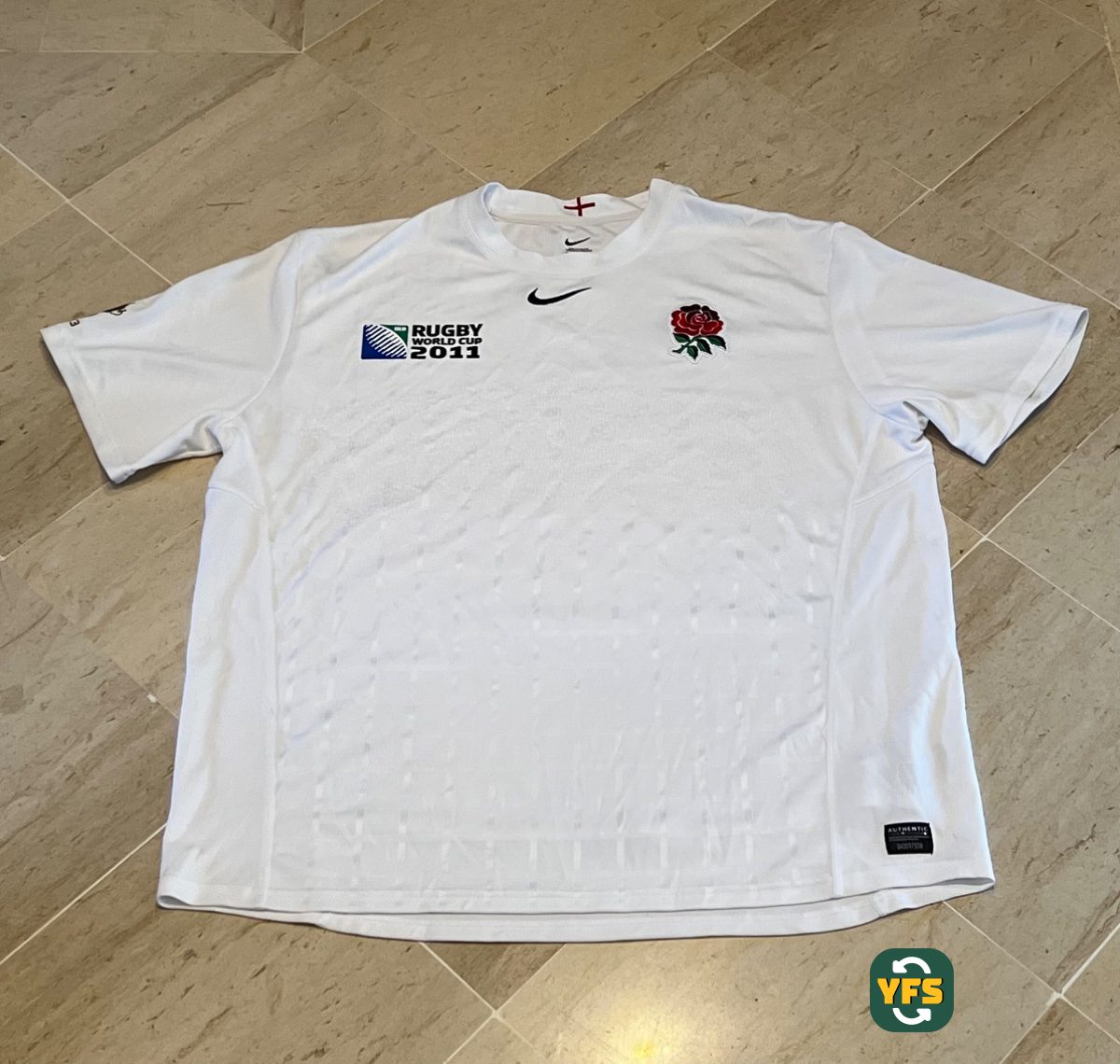 England 2011-2012 Home Store Version Nike - YourFootballShirt - Photo 1