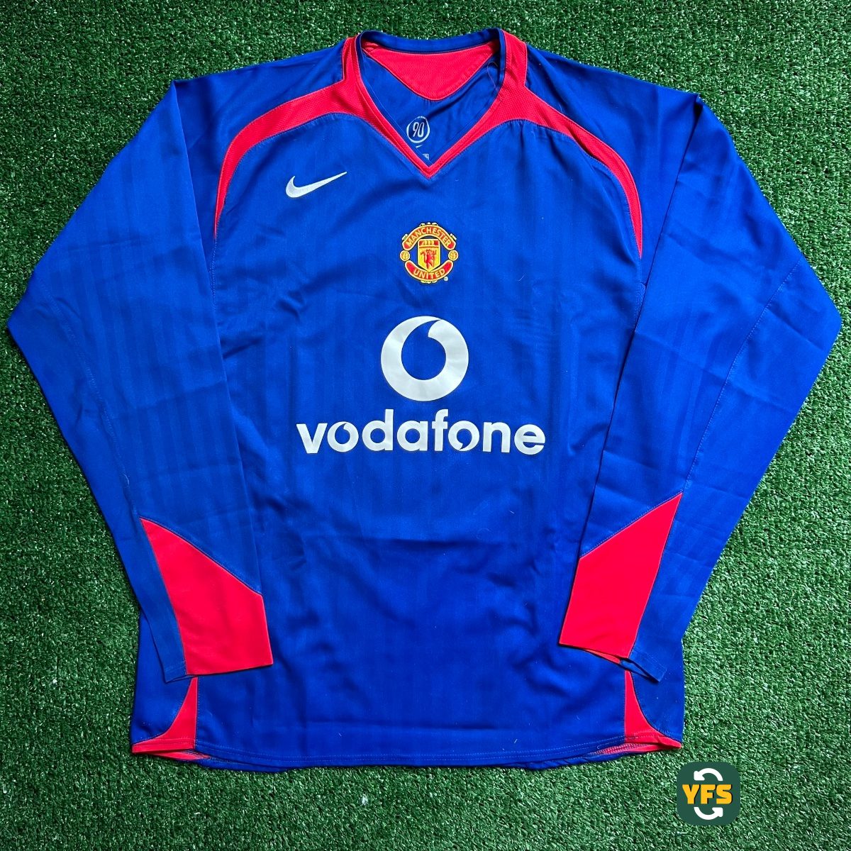 Manchester United 2005-2006 Away Store Version Nike - YourFootballShirt
