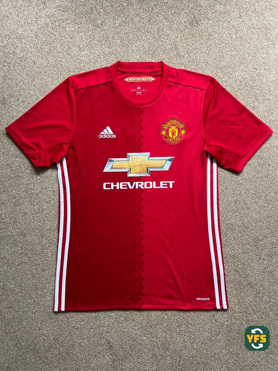 Manchester United 2016-2017 Home Store Version Adidas - YourFootballShirt
