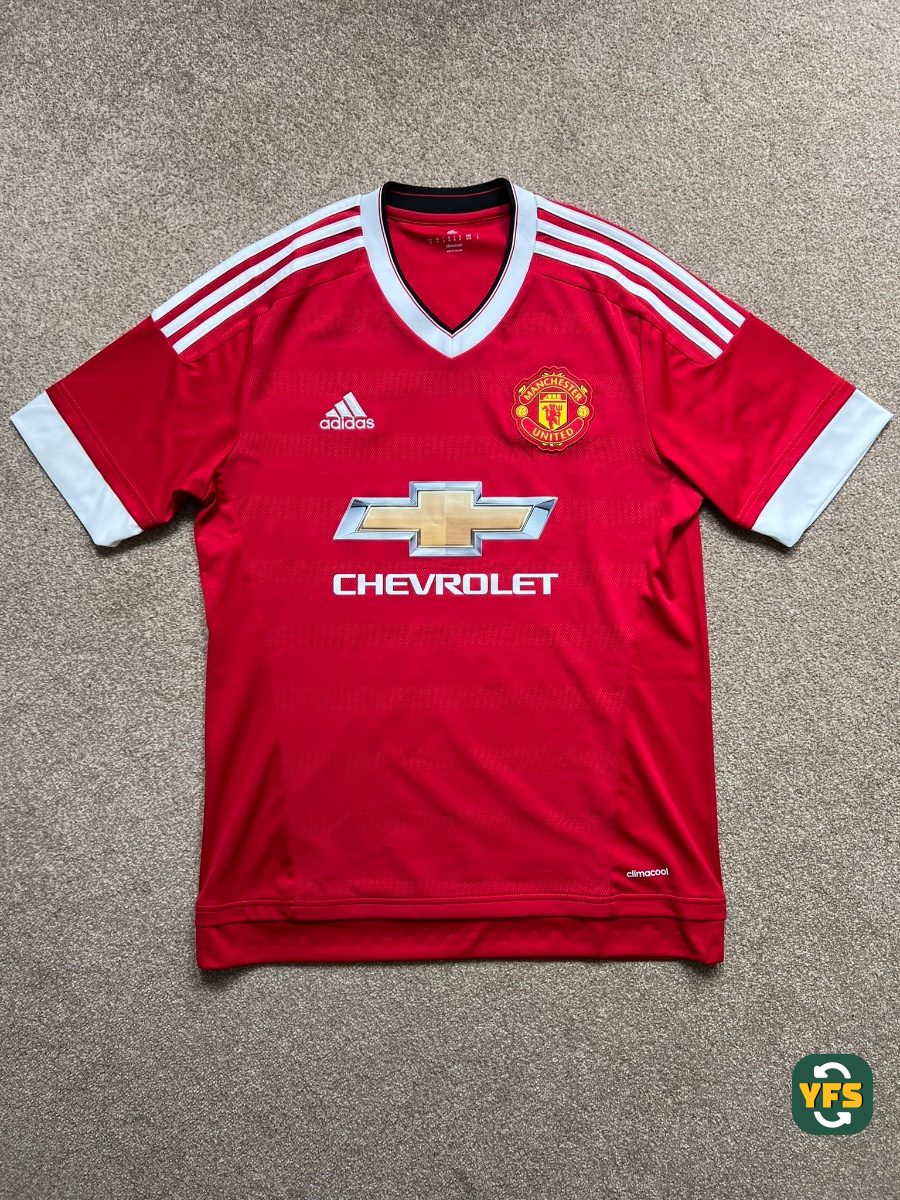 Manchester United 2015-2016 Home Store Version Adidas - YourFootballShirt
