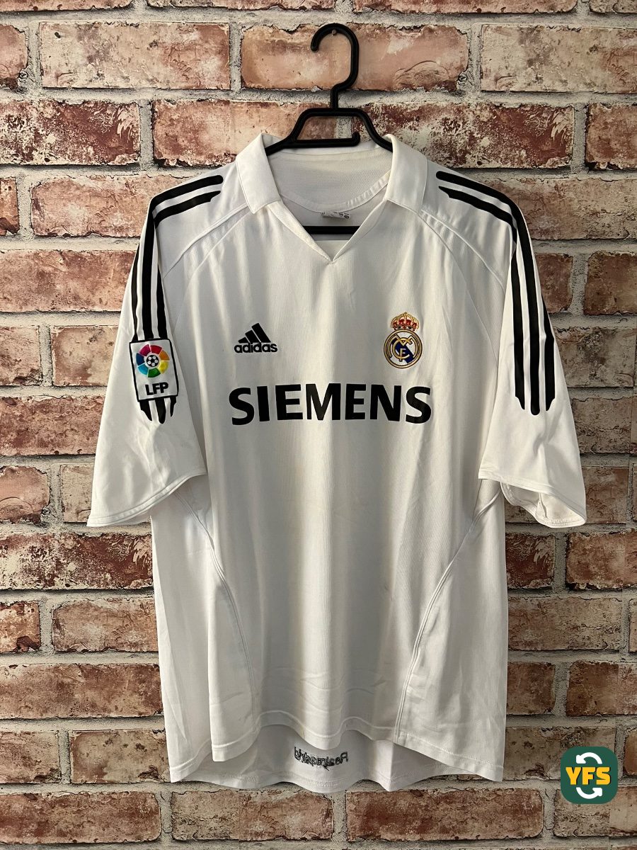 Real Madrid 2005-2006 Home Store Version Adidas - YourFootballShirt