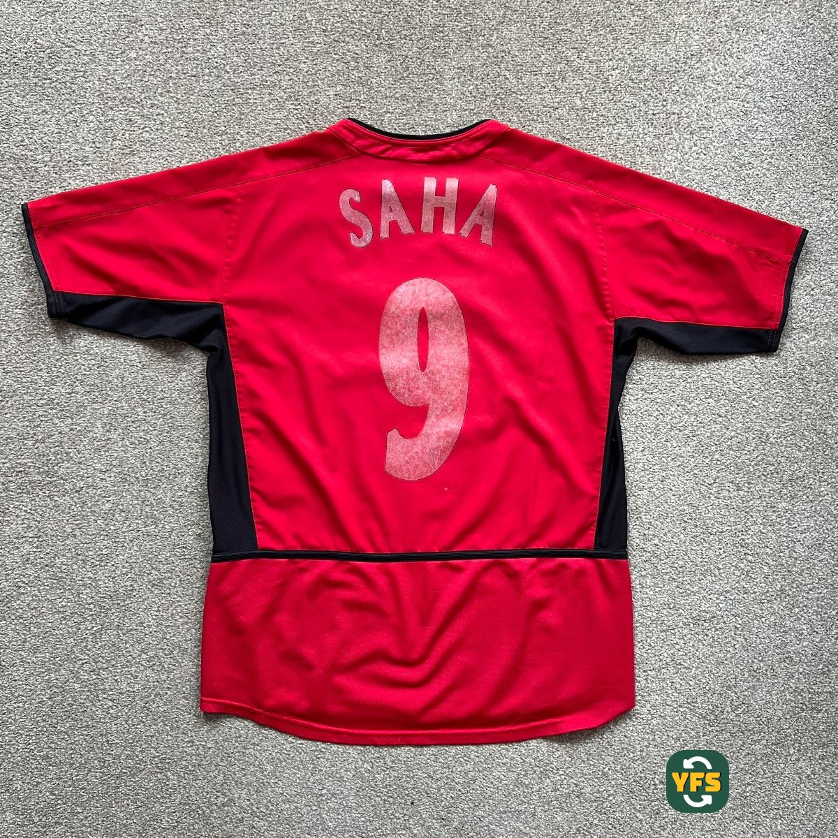 Manchester United 2002-2003 Home Store Version Nike - YourFootballShirt - Photo 1