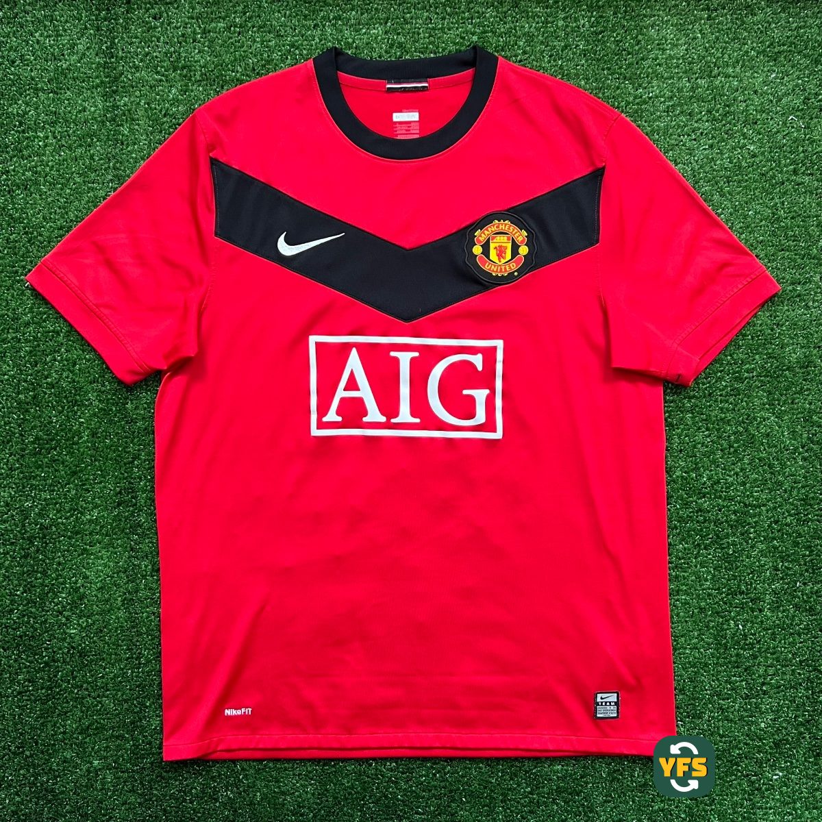 Manchester United 2009-2010 Home Store Version Nike - YourFootballShirt - Photo 1