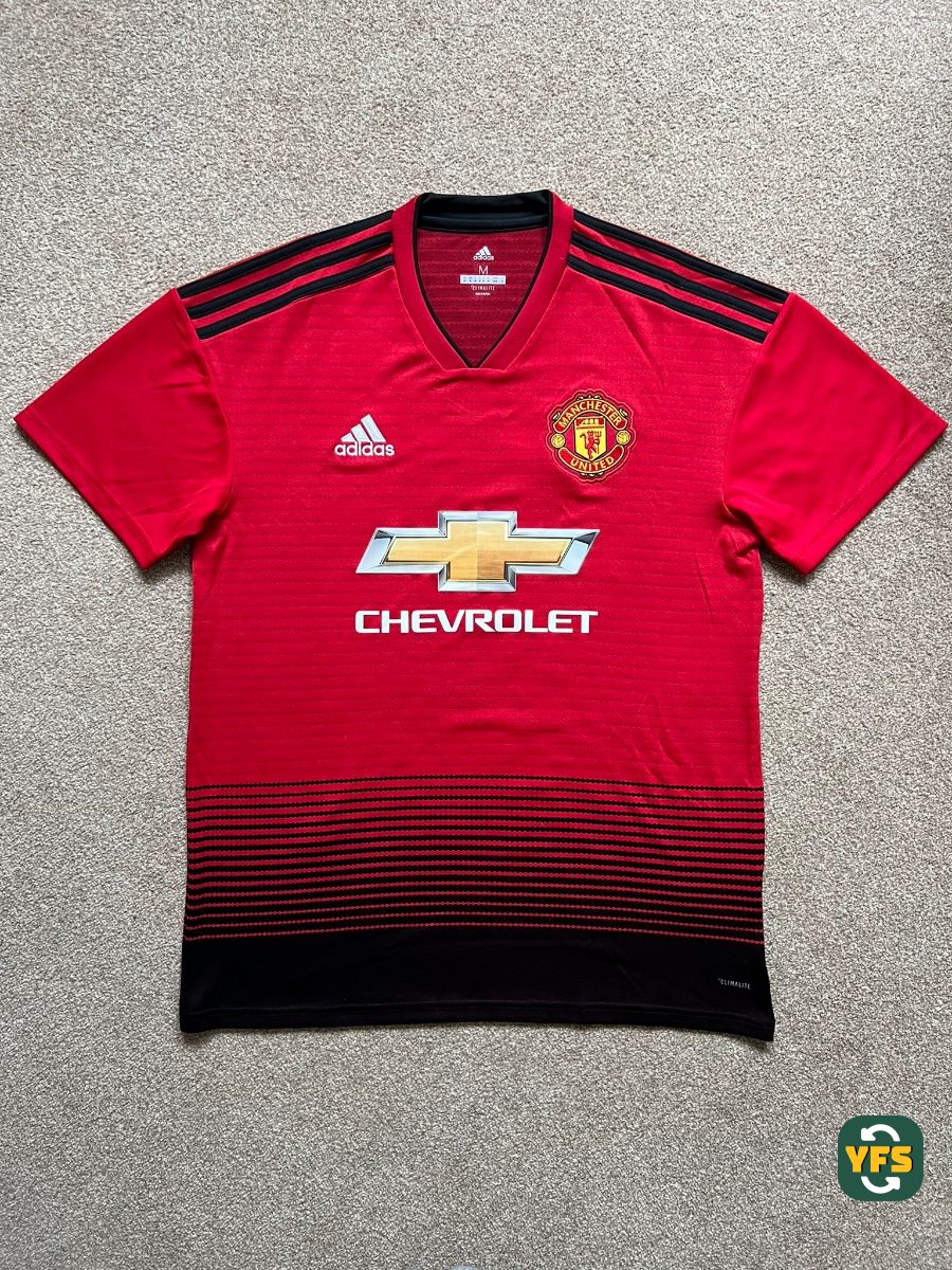 Manchester United 2018-2019 Home Store Version Adidas - YourFootballShirt