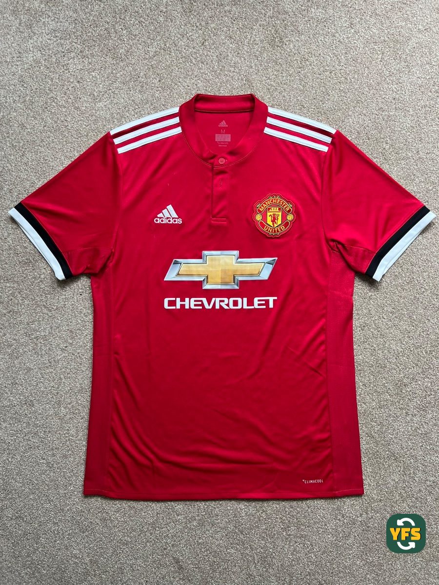 Manchester United 2017-2018 Home Store Version Adidas - YourFootballShirt