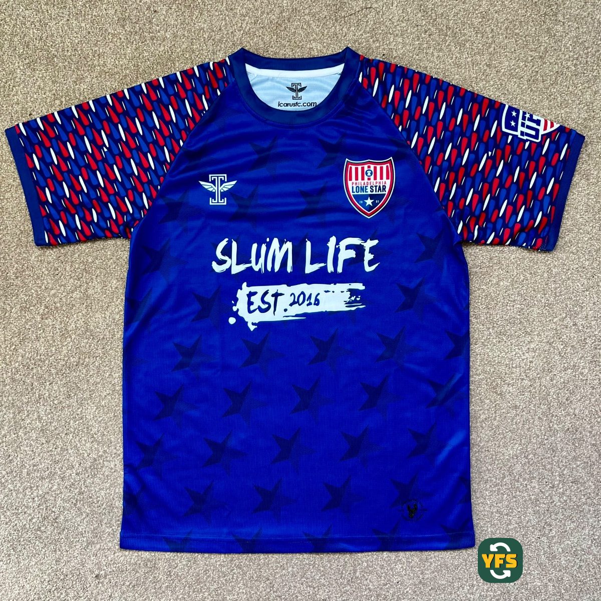Philadelphia Lone Star 2020-2021 Home Store Version Icarus - YourFootballShirt - Photo 1
