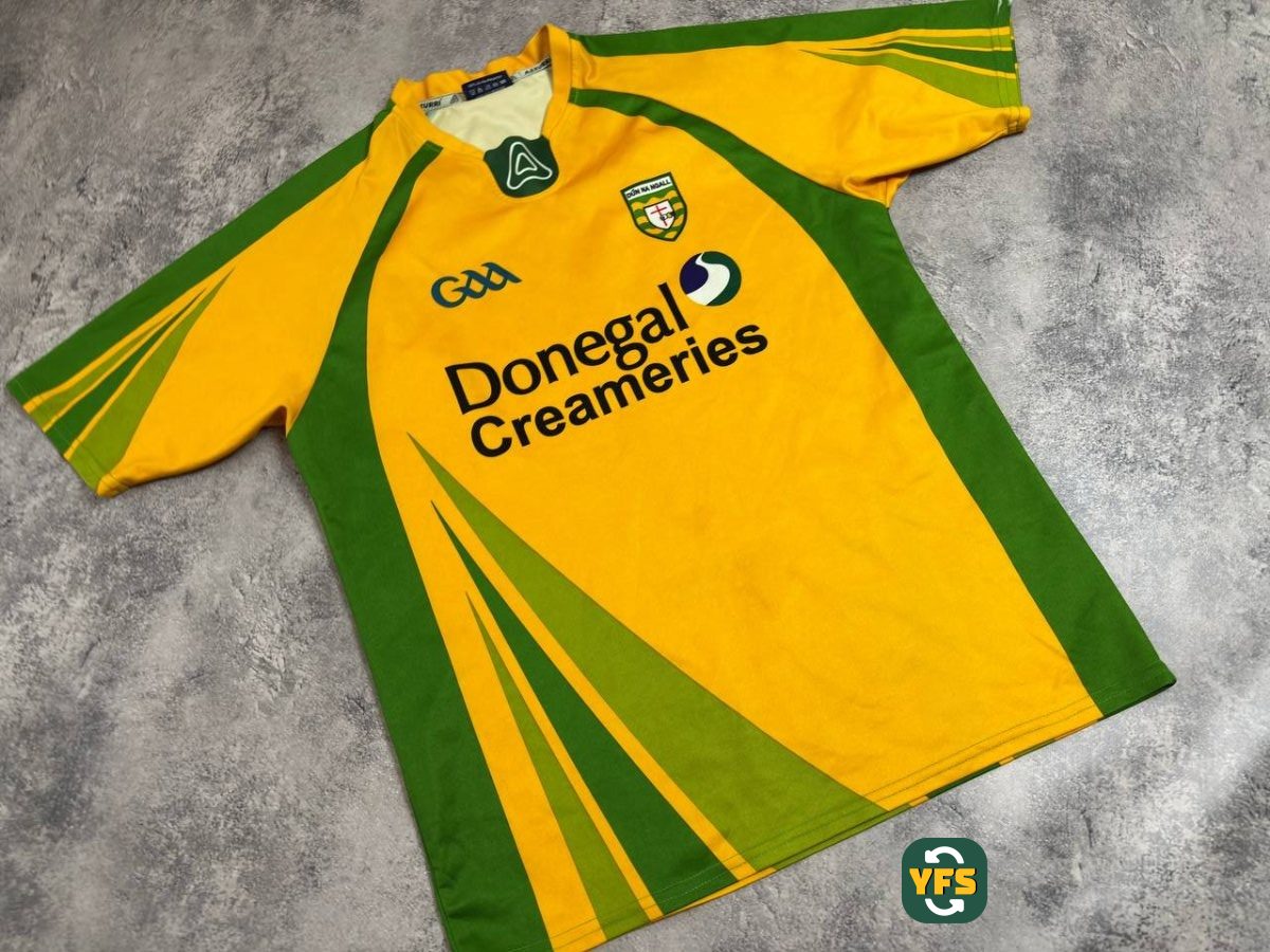 Donegal GAA 2012-2013 Home Store Version Azzurri - YourFootballShirt - Photo 1