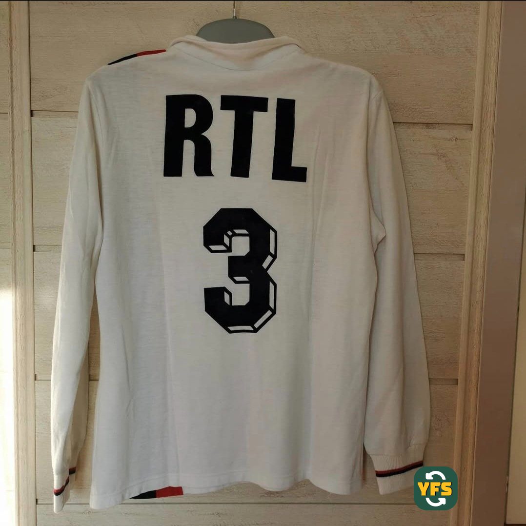 PSG 1983-1984 Home Match Worn Le Coq Sportif - YourFootballShirt - Photo 1