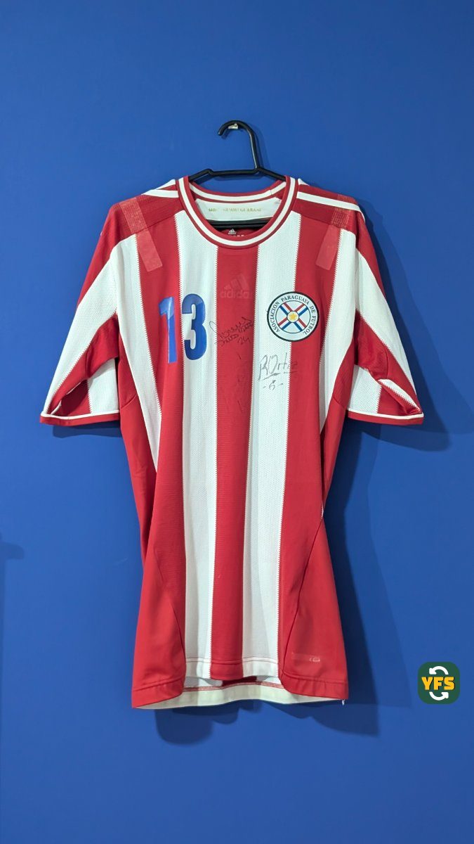 Paraguay 2012-2013 Home Pro Version Adidas - YourFootballShirt