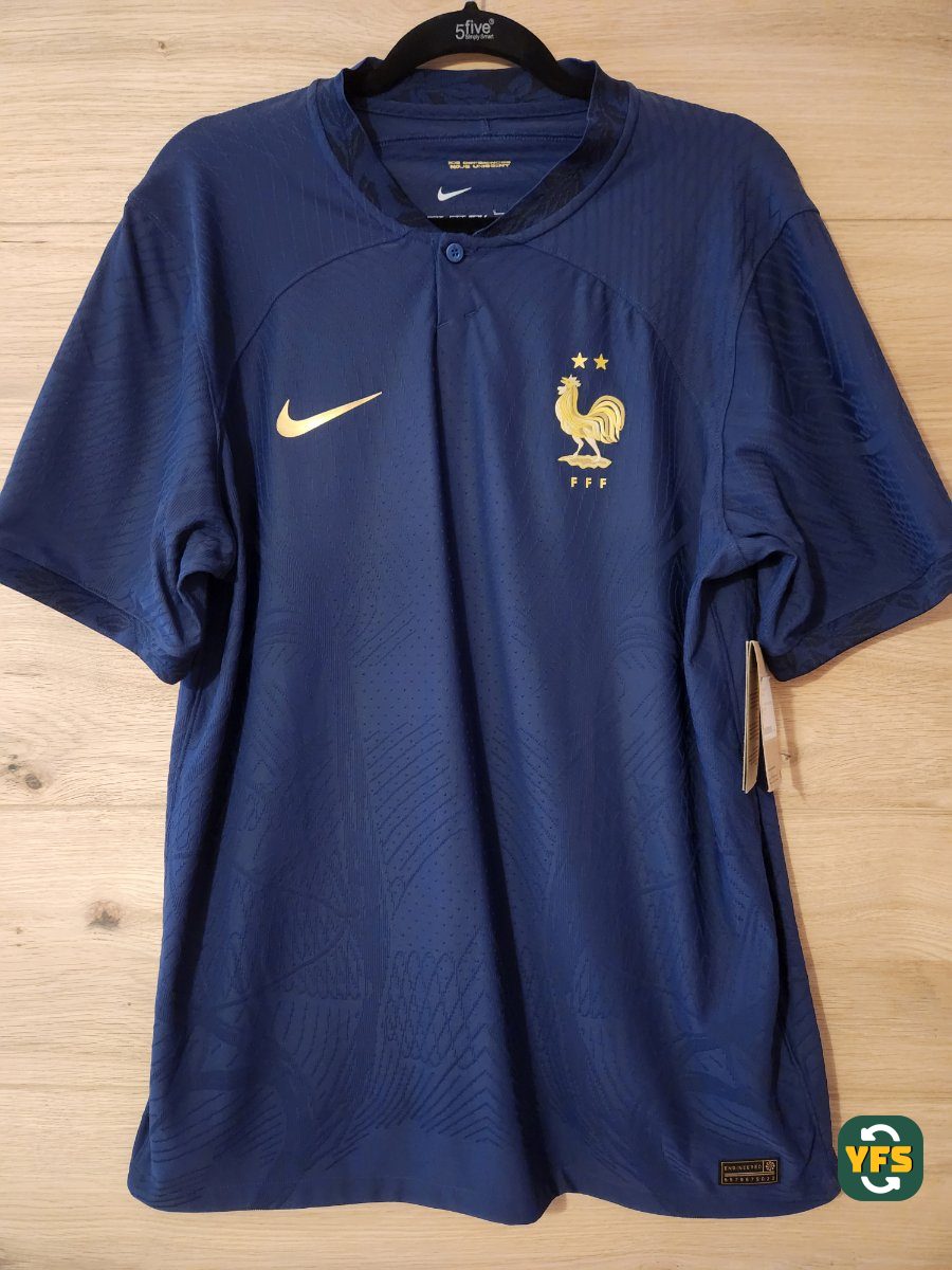 France 2022-2023 Home Pro Version Nike - YourFootballShirt - Photo 1