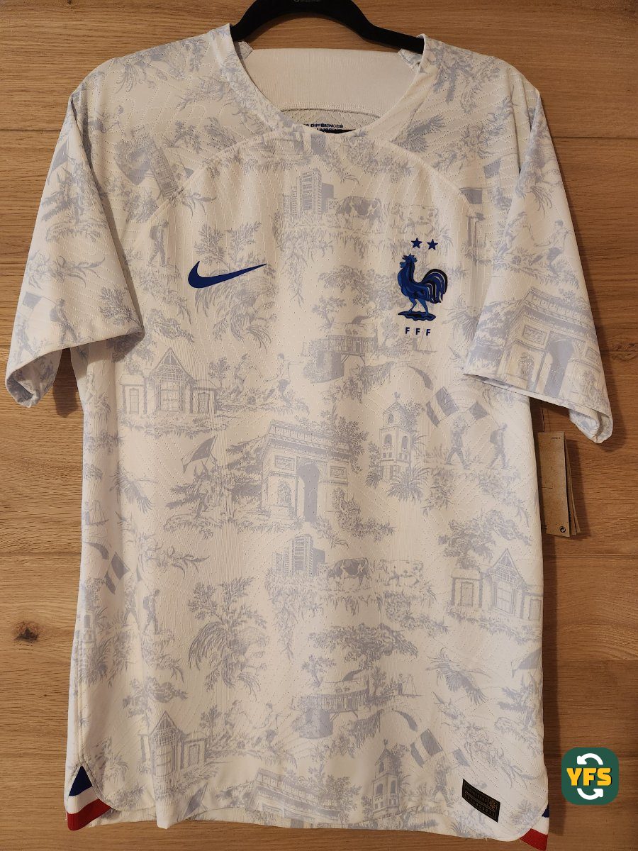 France 2022-2023 Away Pro Version Nike - YourFootballShirt - Photo 1