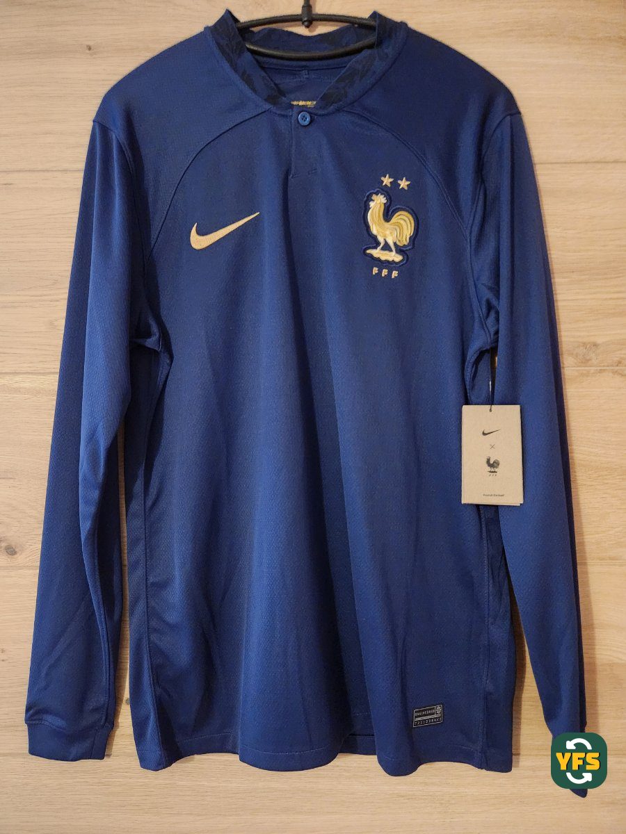 France 2022-2023 Home Store Version Nike - YourFootballShirt - Photo 1