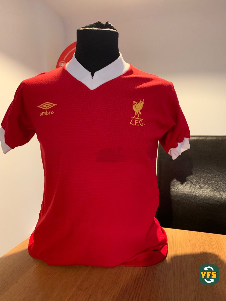 Liverpool 1979-1980 Home Match Worn Umbro - YourFootballShirt - Photo 1