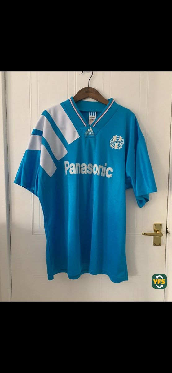 Olympique Marseille 1991-1992 Away Store Version Adidas - YourFootballShirt