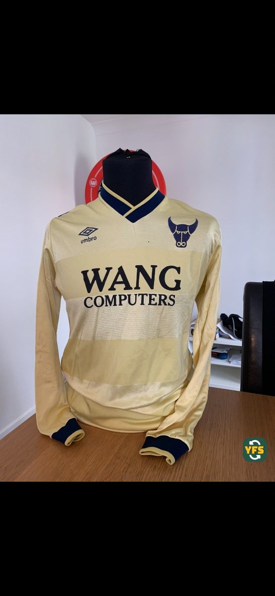 Oxford United 1984-1985 Home Match Worn Umbro - YourFootballShirt - Photo 1