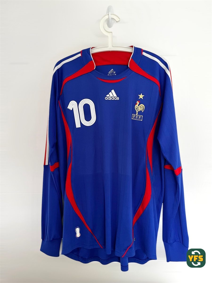France 2006-2007 Home Store Version Adidas - YourFootballShirt