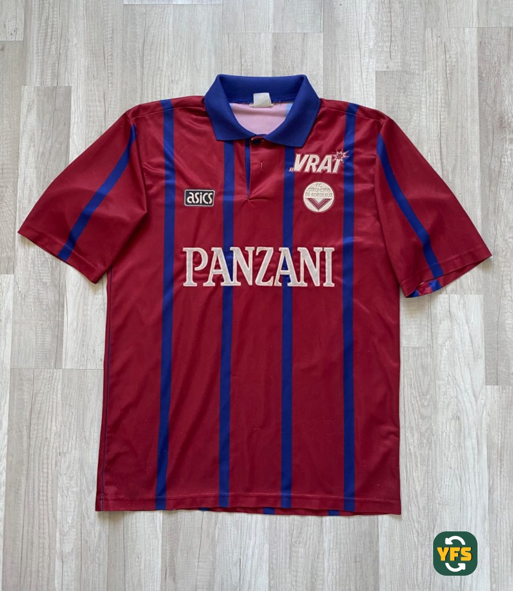 Girondins de Bordeaux 1994-1995 Home Store Version Asics - YourFootballShirt - Photo 1