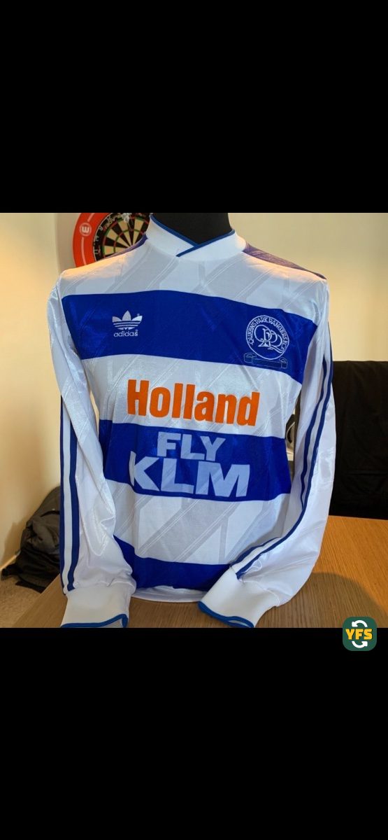 QPR 1987-1988 Home Match Worn Adidas - YourFootballShirt - Photo 1