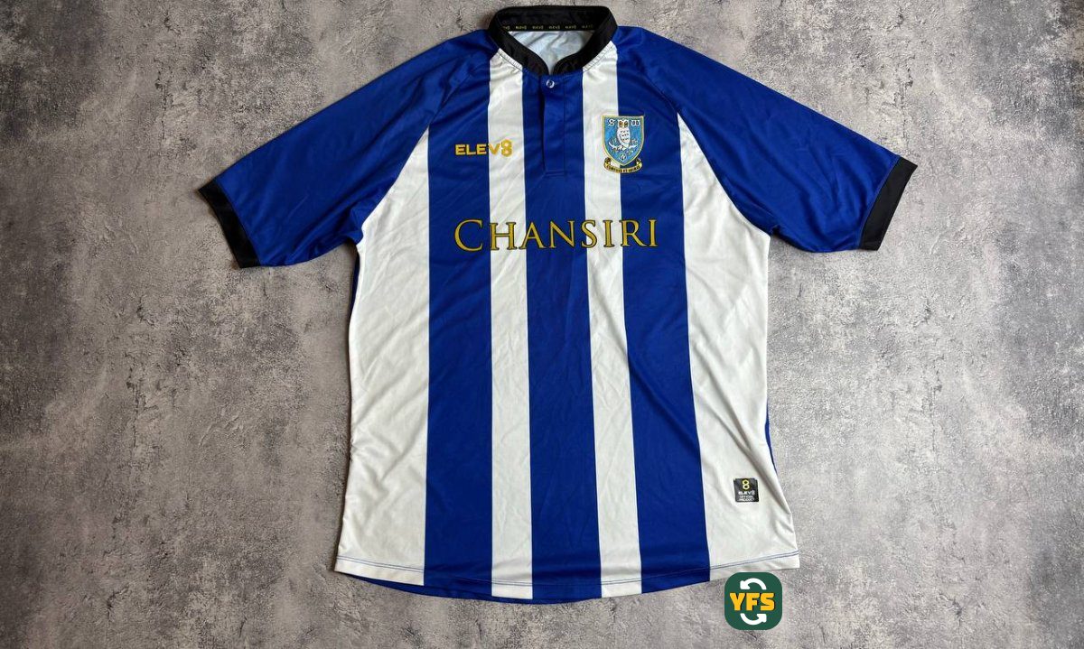 Sheffield Wednesday 2018-2019 Home Store Version Elev8 - YourFootballShirt - Photo 1