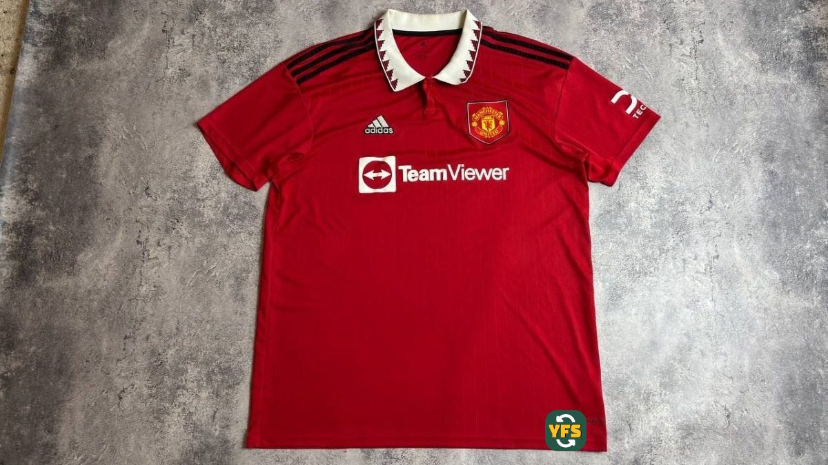 Manchester United 2022-2023 Home Store Version Adidas - YourFootballShirt - Photo 1
