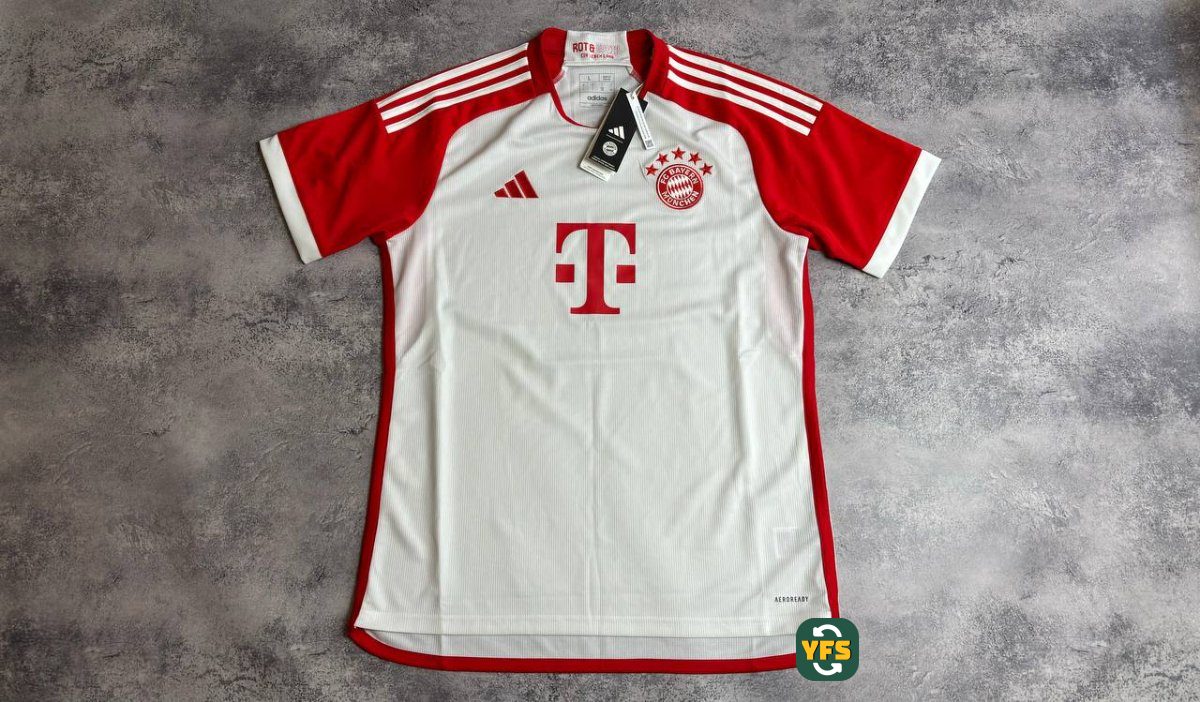 Bayern Munich 2023-2024 Home Store Version Adidas - YourFootballShirt - Photo 1