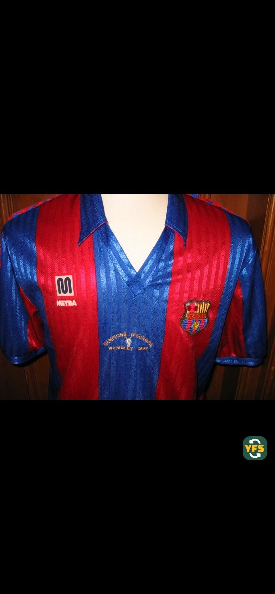 FC Barcelona 1992-1993 Home Store Version Meyba - YourFootballShirt